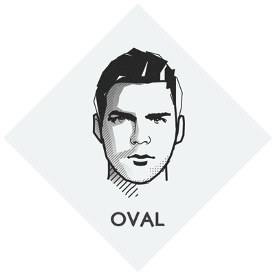 卵型のお顔に似合う帽子