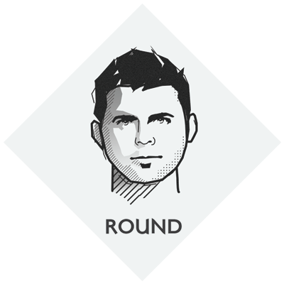 丸顔に似合う帽子